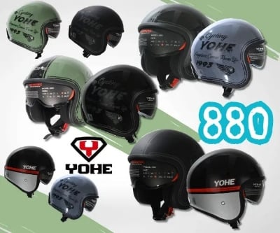 Picture of Yohe Open Face Helmet 880