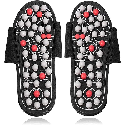 Picture of 1pair Massage Slippers Aqopuncture Foot Healthy Massager Shoe Ball barbed - Int: One size