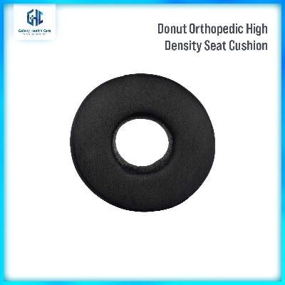 Picture of Donut Orthopedic High Density Seat Cushion Relieves Piles, Lower Back Pain, Coccyx, Sciatica used in Office Chairs, Car Seat - Int: One size