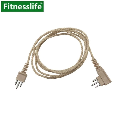 Picture of Hearing Aid Accessories Adapter Cable Receiver Wire Standard Power Cord Universal 3 pin For Pocket Sound Amplifier Single Ear - Ear Cleaner - Ears - Int: One size
