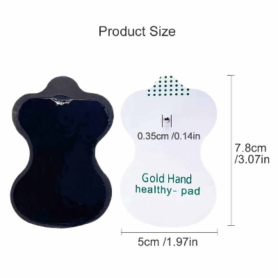 Picture of 100/50PCS Self Adhesive Replacement Tens Electrode Pads EMS Muscle Stimulator Electric Digital Machine Body Massager Stickers - Int: One size