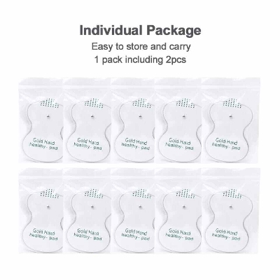 Picture of 100/50PCS Self Adhesive Replacement Tens Electrode Pads EMS Muscle Stimulator Electric Digital Machine Body Massager Stickers - Int: One size
