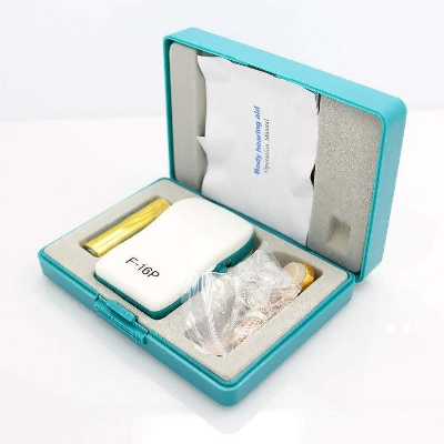 Picture of Personal Sound (F-16P Pocket Hearing Aid) for Elders Moderate Hearing Loss (3 Month Seller Warranty) - Multicolor - Int: One size