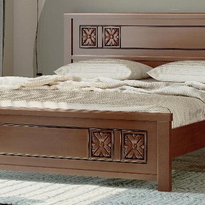 Picture of REGAL Wooden Bed Eden BDH-358-3-1-20(Double)