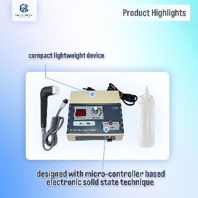 Picture of Physio Solutions Electro Therapy | Physiotherapy machine | Mini Ultrasonic | Ultrasound Therapy Machine With 1 Year Warranty - Int: One size