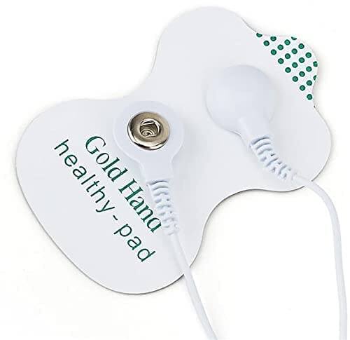 Picture of Tens Digital Therapy Machine Electrodes Pads (Pack Of 8) Electrotherapy - Off White - Int: One size