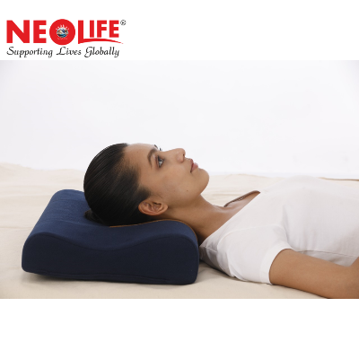 Picture of NEOLIFE Contoured Cervical Pillow PU Foam - Dark blue - Int: One size