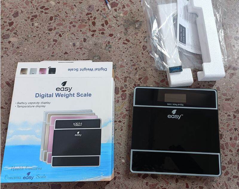 Picture of Digital Weighing Machine (Various Colors) with Home Display for Human Target - Weighing Machine - Multicolor - Int: One size