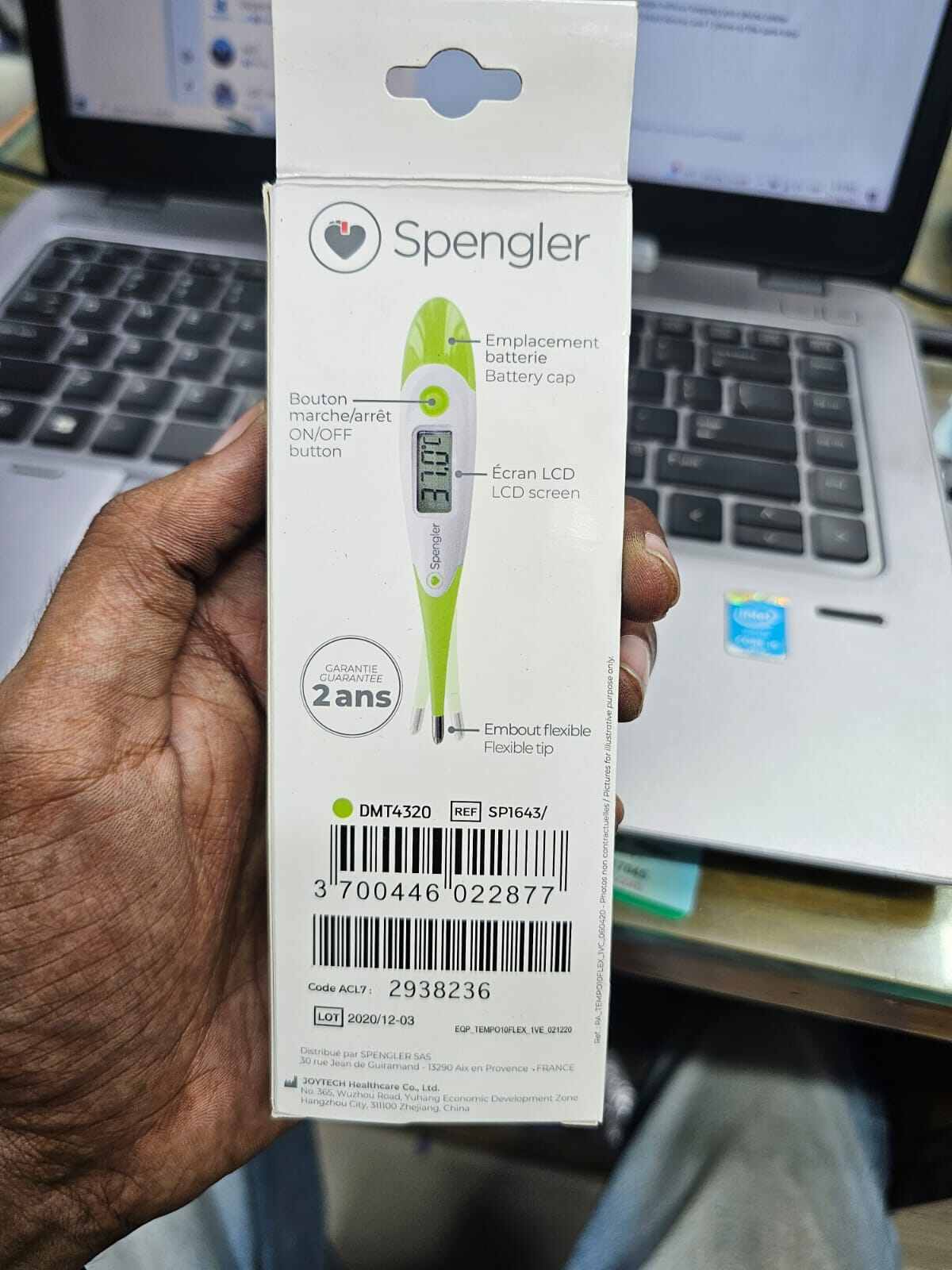 Picture of SPENGLER Tempo 10 Flex, flexible thermometer for electric and fast temperature recording, practical, versatile, powerful - Multicolor - Int: One size