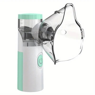 Picture of Portable Mini Handheld Mesh Nebulizer Machine/ Ultrasonic Steam Inhaler Nebulizer Machine For Child & Adults Nebulization-Smart USB Connector - Int: One size