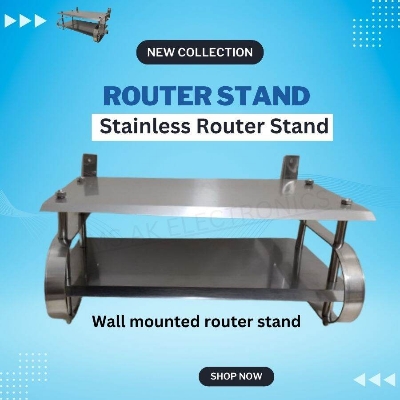 Picture of Router Storage Wifi Router Storage Box, Stainless Steel. - Silver
