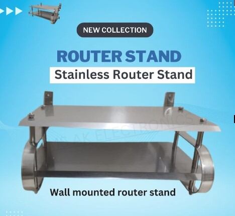 Picture of Router Storage Wifi Router Storage Box, Stainless Steel. - Silver
