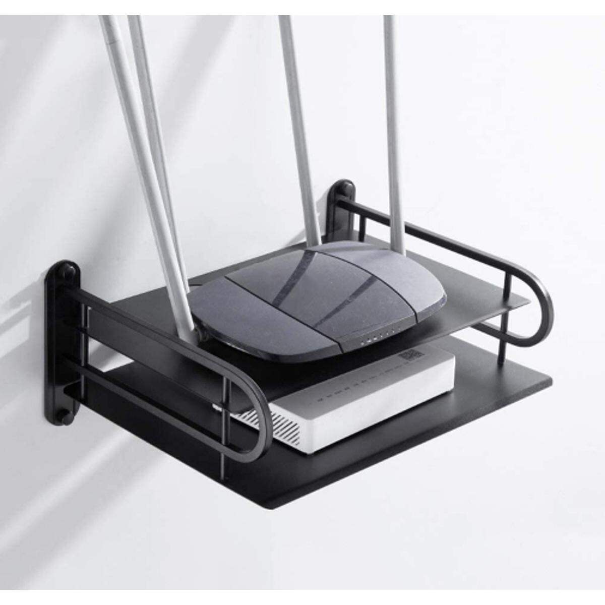 Picture of Router Storage Wifi Router Storage Box,Black Metal KM-1050 - Black