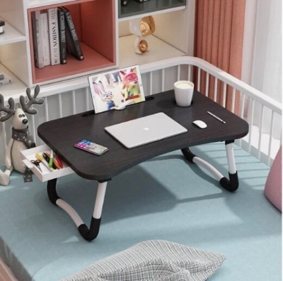 Picture of Laptop Table Portable Foldable Home Laptop/Notebook Stand Desk/Table for Study- Model: KM-1050 - Orange