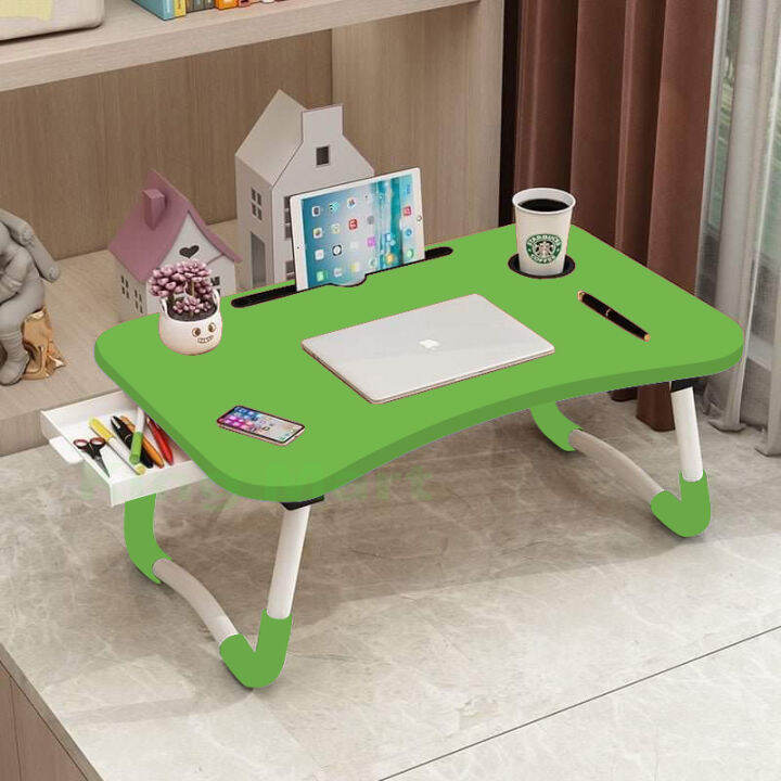 Picture of Laptop Table Portable Foldable Home Laptop/Notebook Stand Desk/Table for Study- Model: KM-1050 - Orange