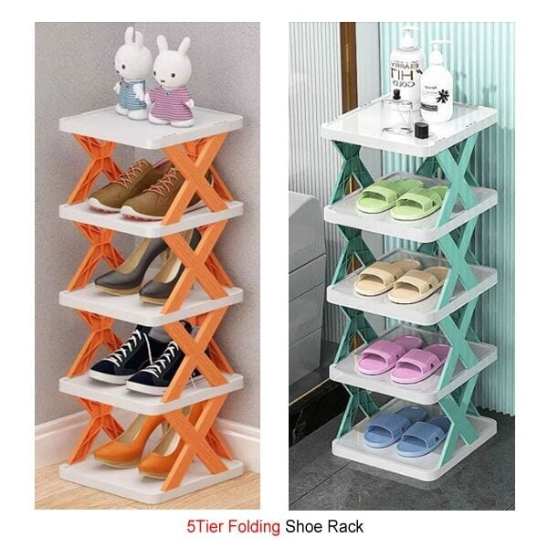 Picture of Shoe Rack 5 Layer (Stackable Multi-tier Shoe Organizer) KM-1040 - Multicolor