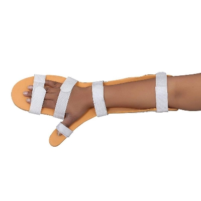 Picture of Ortho Rehab International Static Cock-up Splint with Thumb (Right, Large) - Int: One size