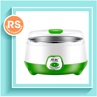 Picture of Automatic Doi Maker Premium - High-Quality ABS and PP - 1L Capacity - 220-240V/50Hz - 15W - Automatic Electric Yogurt Maker Doi Maker KM-1030 - Green