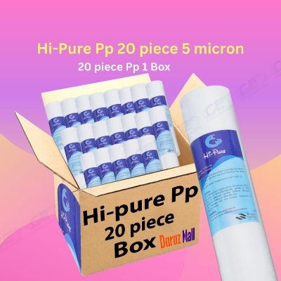 Picture of Hi Pure Sediment Filter 1 Micron  Pp Cartridge Filter-10X2.5(100 Gm) -20Pcs
