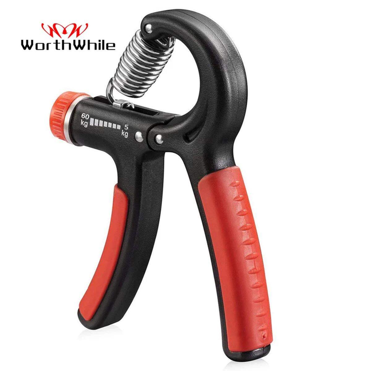 Picture of 5-60Kg Gym Fitness Hand Grip Men Adjustable Finger Heavy Exerciser Strength for Muscle Recovery Hand Gripper Trainer - Multicolor - Int: One size