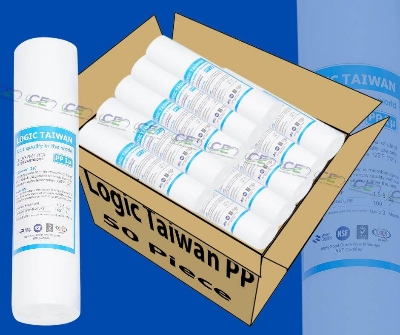 Picture of Water Filter Kit-50 Pcs Top Clean water filter pp-10"/110 g,Brand-Logic Taiwan