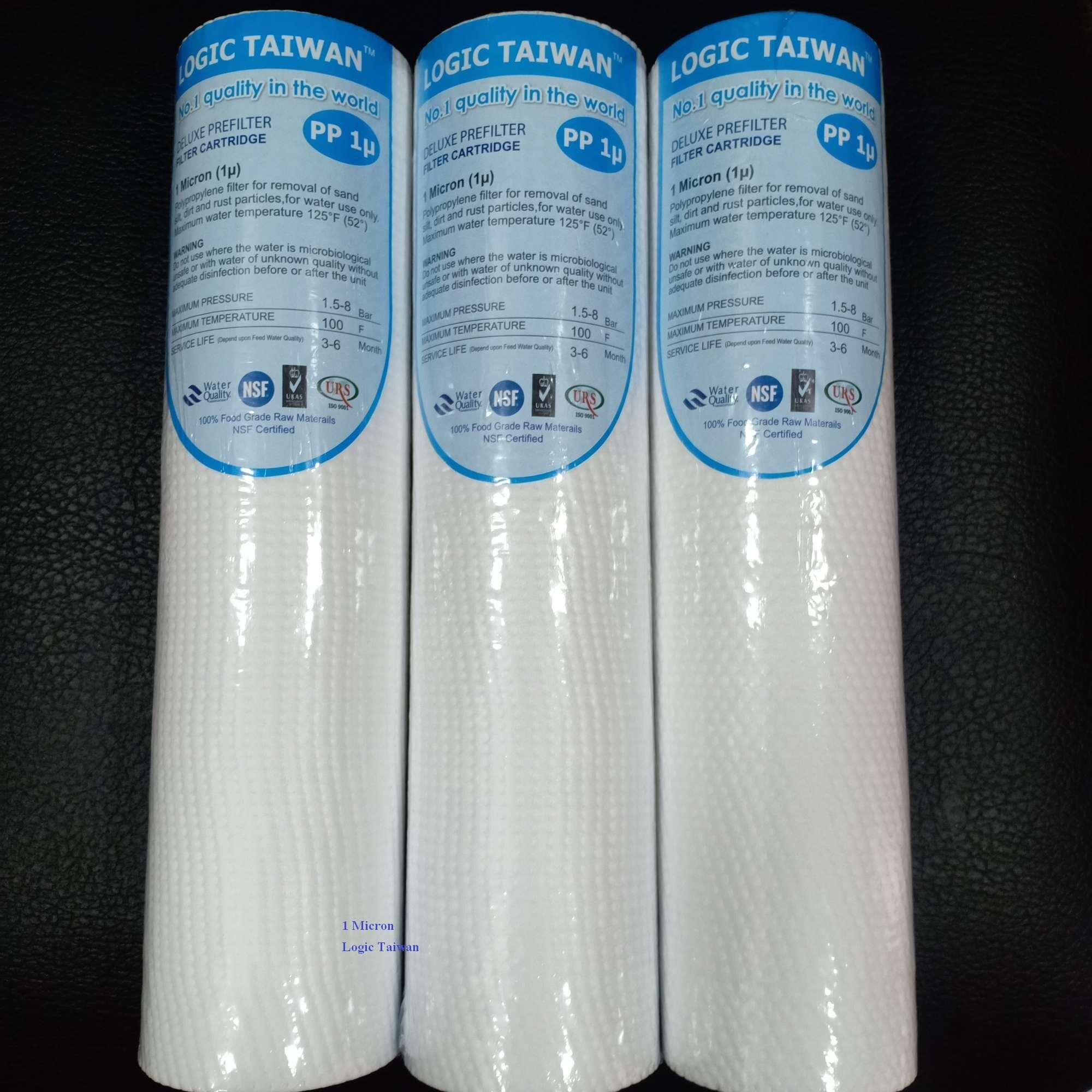 Picture of 3 pcs Specifications of water purifier (PP Sediment filter 1 Micron))
