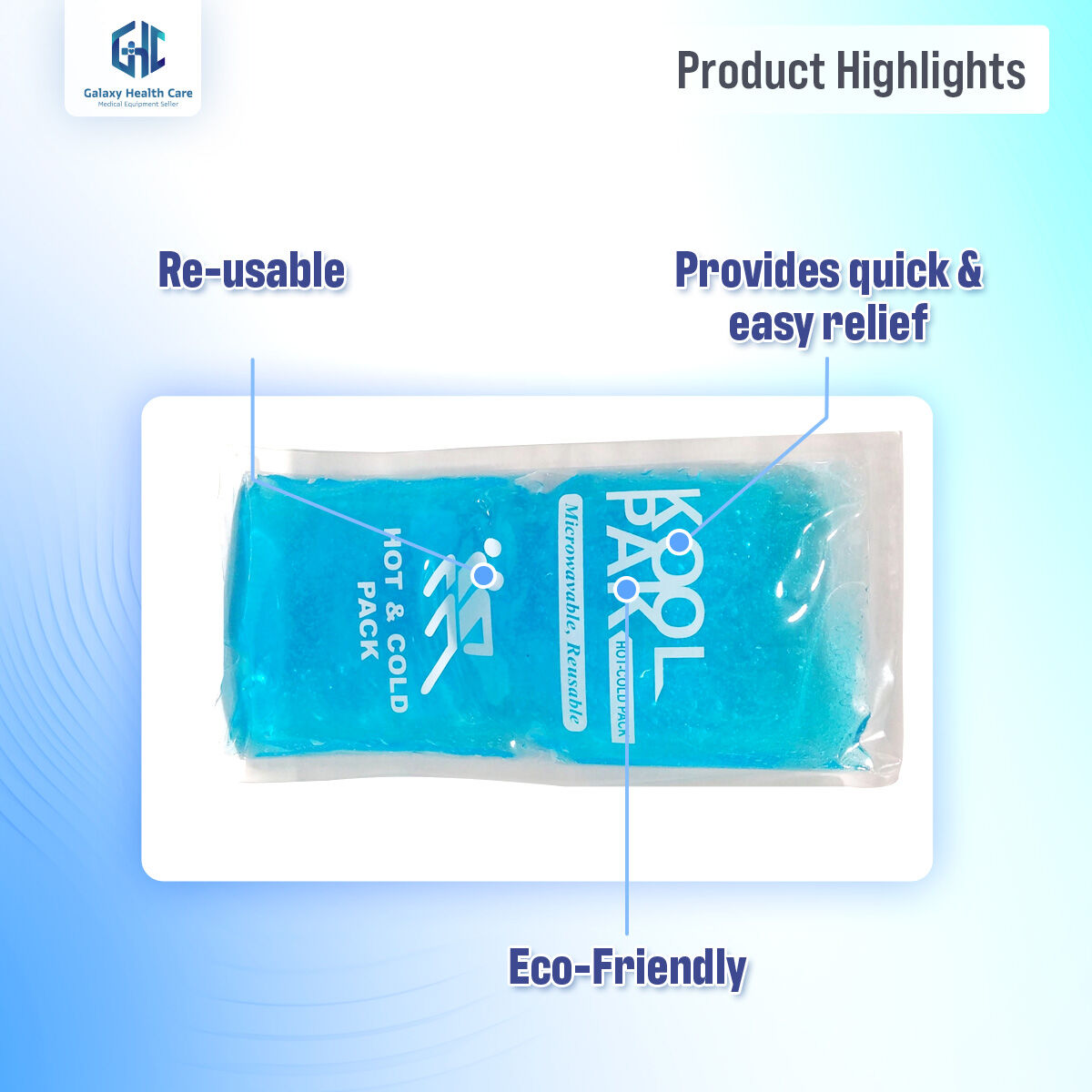 Picture of At-Ex Hot and cool Gel Pack - Int: One size
