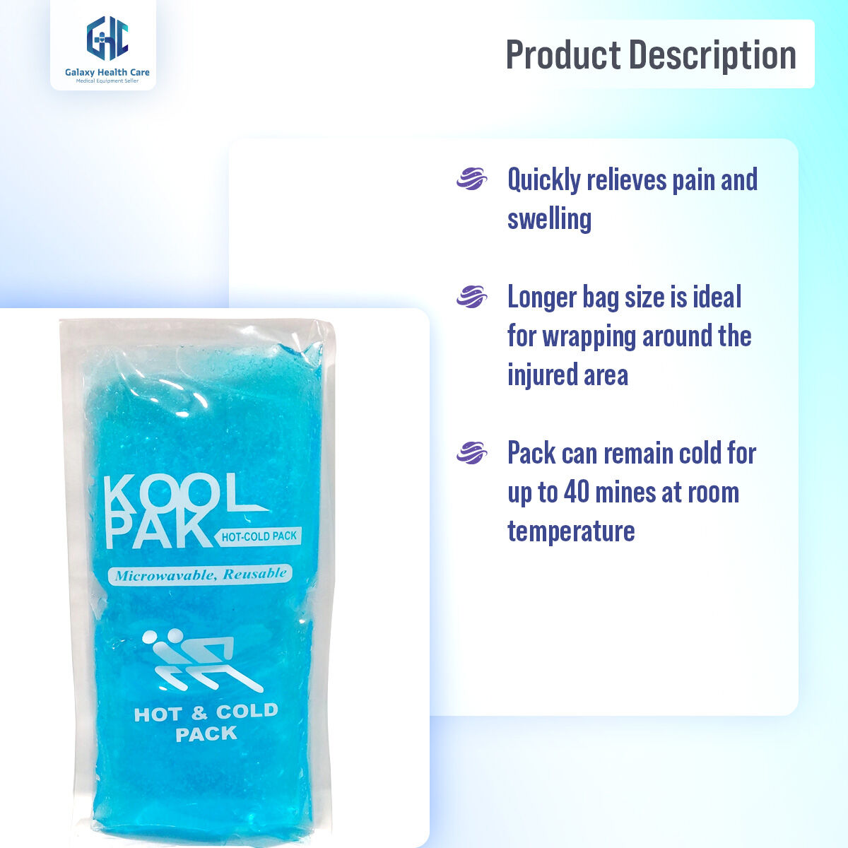 Picture of At-Ex Hot and cool Gel Pack - Int: One size