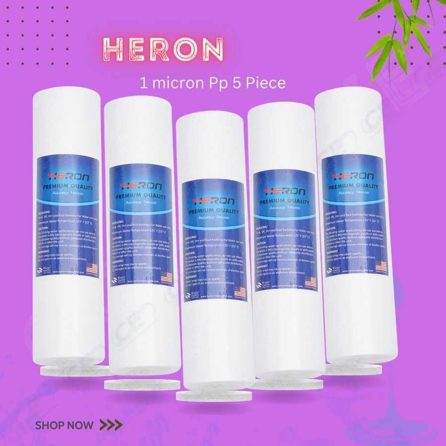 Picture of 5 Pcs Water Filter Pp ,Heron Premium 10 Inch ,140 Gm