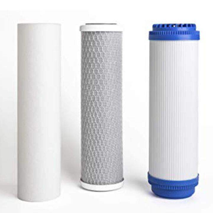Picture of 3 Piece Sediment Filter Pp 1 Piece Net Carbon And 1 Piece Box Carbon Filter Spare Parts Top Clean 5 Piece Combo Set