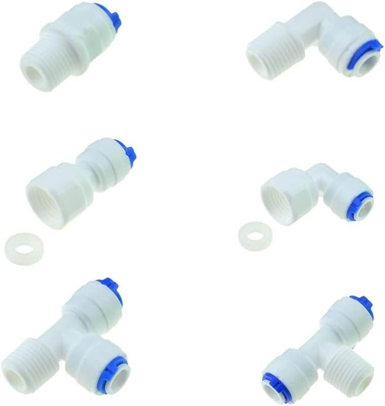 Picture of 2 Piece Ro Three Side T Push 1/4 "(6Mm) Pipe