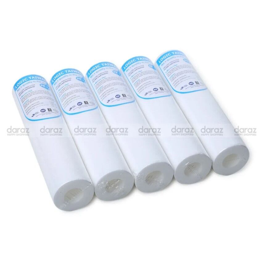 Picture of water filter kit 5 Pcs Pp Sediment Filter 5 Micron 100 Gm
