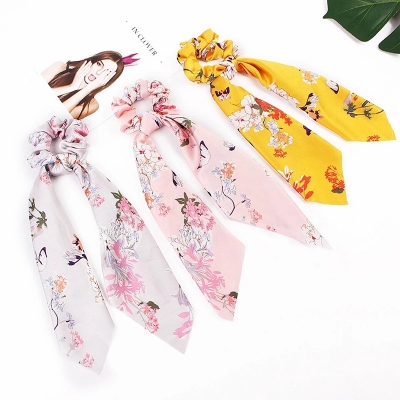 Picture of Trendy Big Bowknot Hairband For Girls-2 pcs Multicolor-Multicolor(Int: One size)