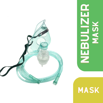 Picture of Nebulization Mouthpiece & Tube Chamber Nebuizer Machine Accessories Part Child Size Nebulizer Mask - Int: One size