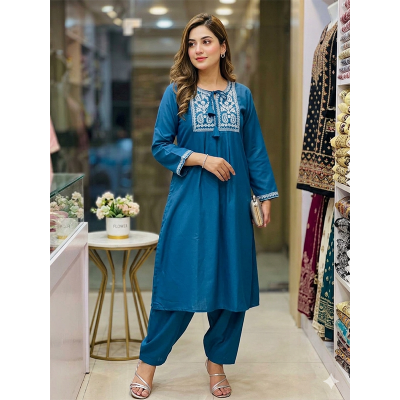 Picture of A TO Z MAll Viral Hit Collection Readymade Two Piece Ambodary kaj kora(Int: One size)