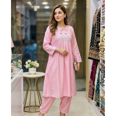 Picture of A TO Z MAll Viral Hit Collection Readymade Two Piece Ambodary kaj kora(Int: One size)