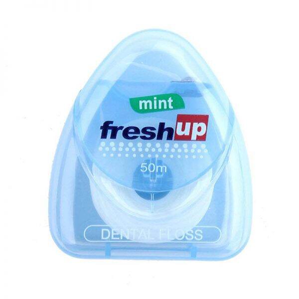 Picture of Fresh Up Oral Care Dental Floss Mint Flavour 50 meter (Factory Sealed) by DD - Multicolor - Int: One size