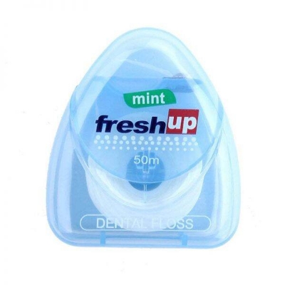 Picture of Fresh Up Oral Care Dental Floss Mint Flavour 50 meter (Factory Sealed) by DD - Multicolor - Int: One size