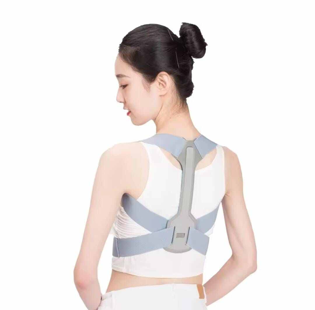 Picture of Adjustable Posture Corrector, Shoulder Straighten, Clavicle Orthopedic Brace, Back Support, Pain Relief - Multicolor - Int: One size