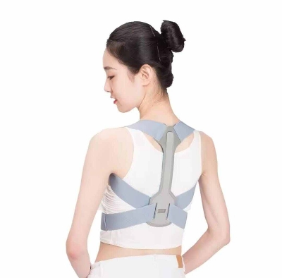 Picture of Adjustable Posture Corrector, Shoulder Straighten, Clavicle Orthopedic Brace, Back Support, Pain Relief - Multicolor - Int: One size