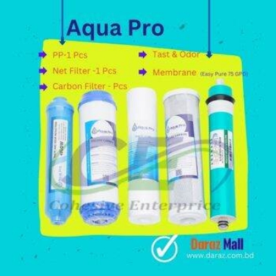 Picture of Combo Pack Ro Membrane Pp Net Carbon Box Carbon Test Or Odor Specification (5 Pcs)