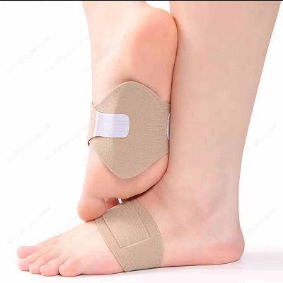 Picture of Orthopedic Arch Support Pads for Shoes Flat Feet Pain Relief Sports Insoles Flat Foot Pads Inserts Men Women Inserts 1 Pair - Beige - Int: One size