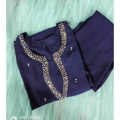 Picture of Readymade   Comfortable Silk With Stone Work Two  Piece For Women