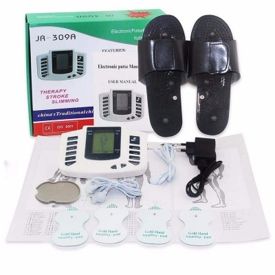 Picture of Physiotherapy Massage Machine with 4 Pads Body Pain Relief Therapy Stroke Machine - Int: One size