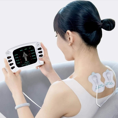 Picture of Healthy Care Full Body Tens Acupuncture Electric Therapy Massager Meridian Physiotherapy Muscle Stimulator Apparatus Slimming - Int: One size