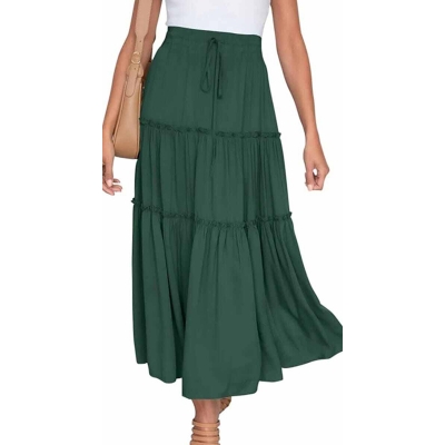 Picture of Stylish Kuchi Designed Long Skirts for Women(Int: One size)
