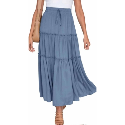 Picture of Stylish Kuchi Designed Long Skirts for Women(Int: One size)