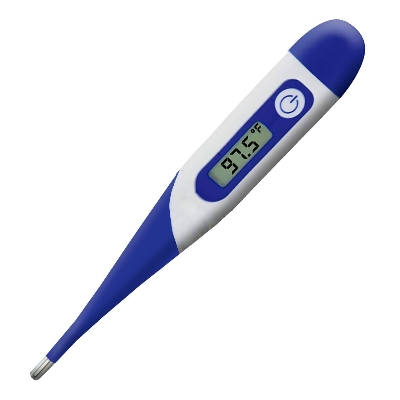Picture of Heartman Flexible Waterproof Digital Thermometer for Baby & Adults Easy to Use 1 year warranty - Chili Red - Int: One size