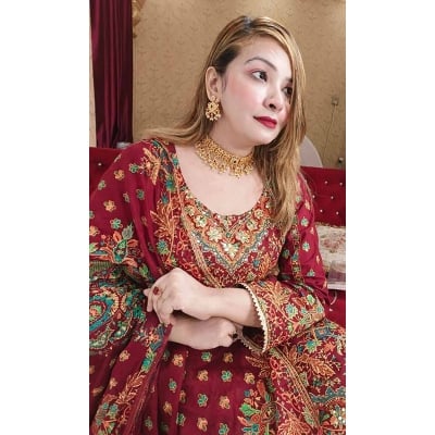 Picture of New Collection Readymade Stylish And Comfortable Made By Lilen Fevric Three Piece For Women(L)