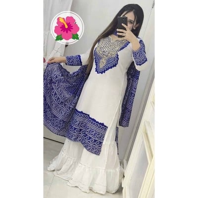 Picture of Readymade Stylish and comfortable Made By Lilen Febric Three Piece For Women